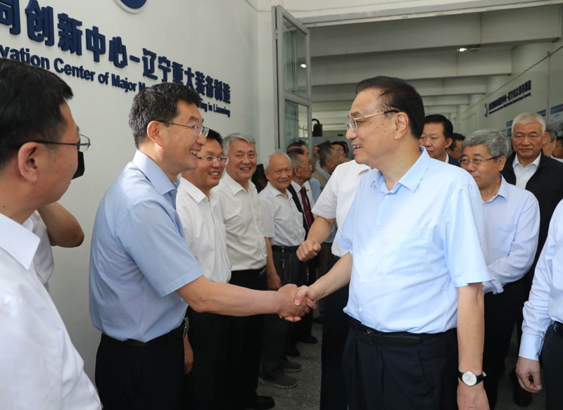 李克强在辽宁考察