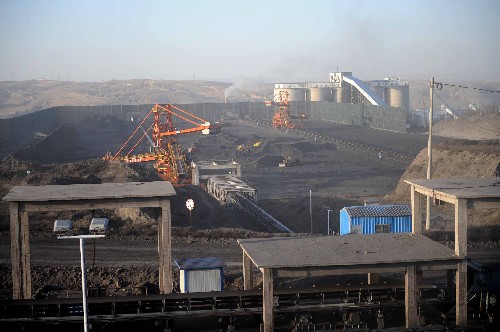 乌兰木伦煤矿图片