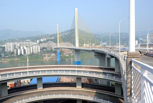 重庆涪陵乌江二桥即将通车