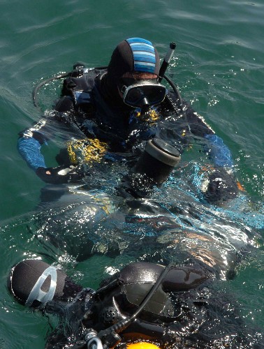 抚仙湖潜水员死亡图片