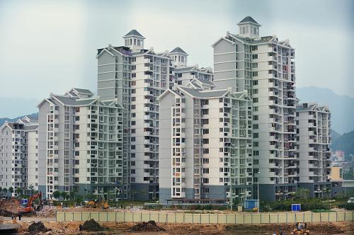 这是竣工落成已经交付使用的福州西园经济适用住房(11月23日摄)。新华社记者张国俊摄