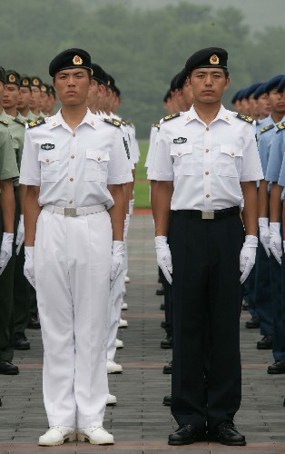 海军夏季常服图片