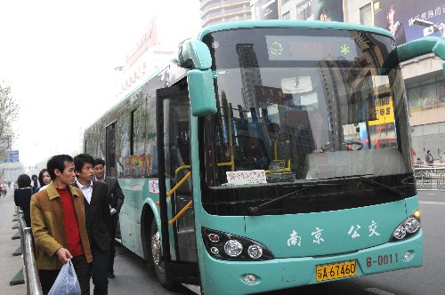 南京报废公交图片