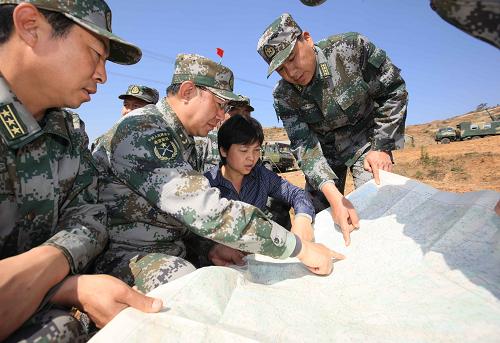 西部战区陆军给水团图片