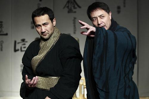 3月14日,在北京中国国家话剧院,中文普通话版莎士比亚历史剧《理查三世》在进行赴伦敦前的试演彩排。新华社记者 任正来 摄
