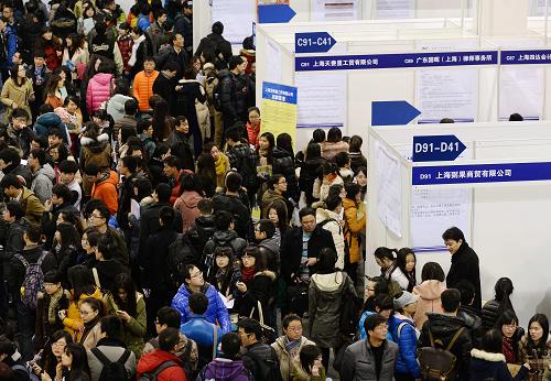 应届招聘会_武汉高校应届毕业生招聘会 提供岗位8000余个(2)