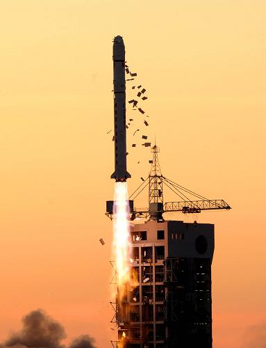     11月20日,"长征二号丁"运载火箭搭载"创新一号03