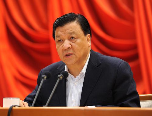 2月21日,省部级主要领导干部学习贯彻十八届三中全会精神全面深化改革专题研讨班在北京中共中央党校结业。中共中央政治局常委刘云山出席结业式并作总结讲话。新华社记者 饶爱民 摄