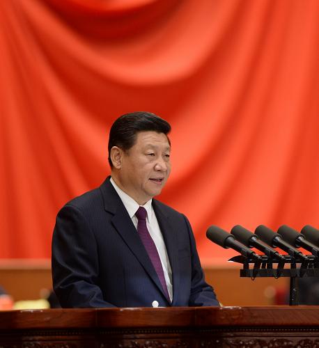 10月21日,中共中央总书记、国家主席、中央军委主席习近平在北京出席欧美同学会成立100周年庆祝大会并发表重要讲话。新华社记者 李学仁摄