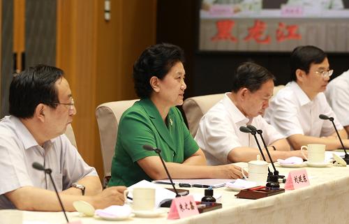 8月27日,国务院召开贯彻落实全国教育工作会议精神和教育规划纲要、部署实施国家教育体制改革试点工作电视电话会议,中共中央政治局委员、国务委员刘延东出席会议并讲话。新华社记者 庞兴雷 摄