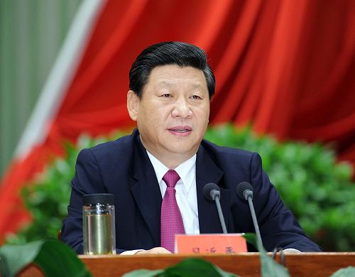 9月1日,中共中央政治局常委、中央书记处书记、中央党校校长习近平在北京出席中央党校2012年秋季学期开学典礼并讲话。新华社记者 李涛 摄