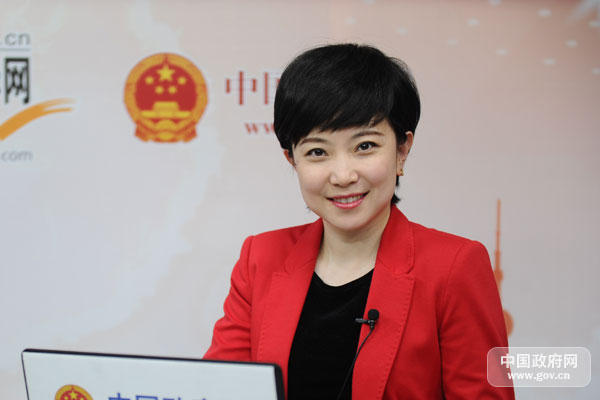 主持人刘燕_图片_中国政府网