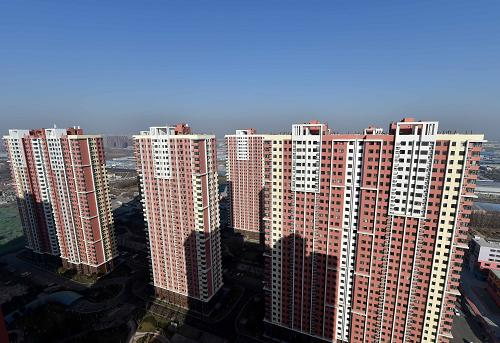 这是济南市公租房清雅居小区(12月15日摄.