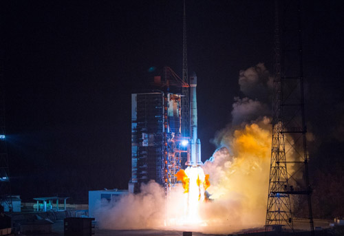 1月16日，搭载白俄罗斯通信卫星一号的长征三号乙运载火箭升空。