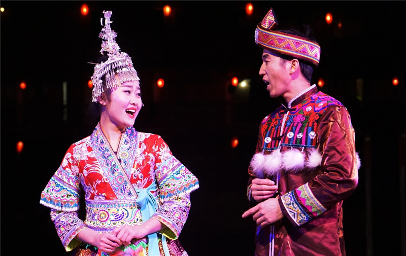 新闻 图片库 图片在广西融水苗族自治县,每年农历十一月廿八为当地的