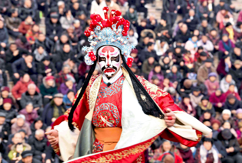 安徽亳州:唱大戏 过大年