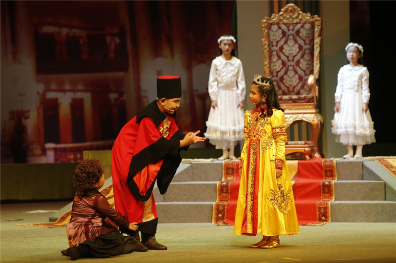 小学生话剧团亮相国际儿童青少年戏剧协会艺术大会