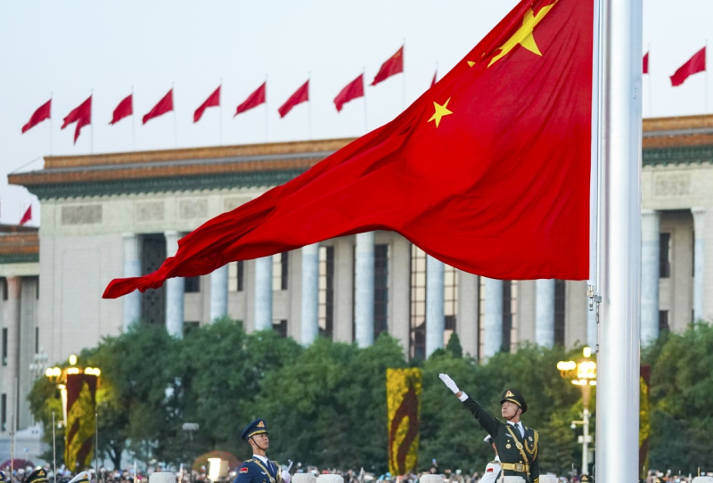 中华人民共和国国旗图图片