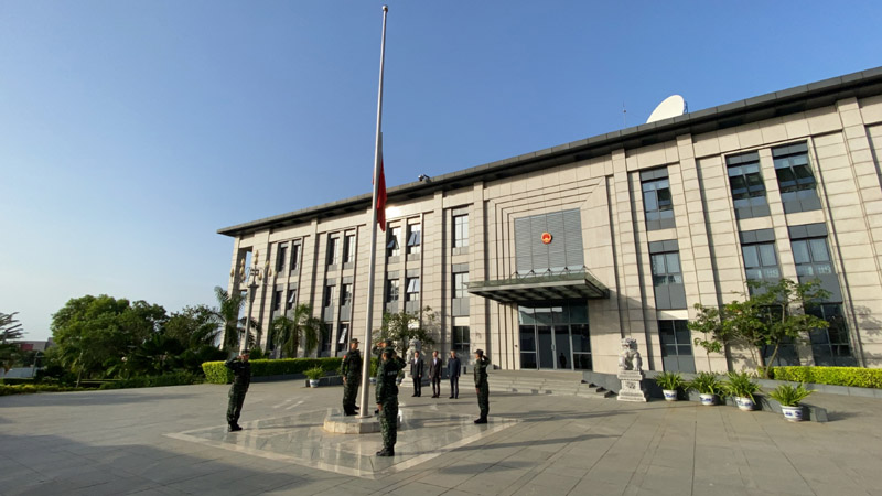 中国驻冈比亚大使馆图片