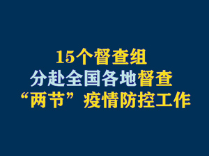 【短视频题图】15个督查组分赴全国各地督查“两节”疫情防控工作.jpg