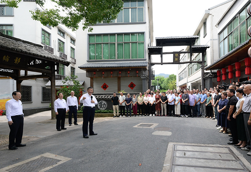 半岛棋牌·(中国)官方网站习在浙江考察时强调 始终干在实处走在前列勇立潮头 奋力(图7)