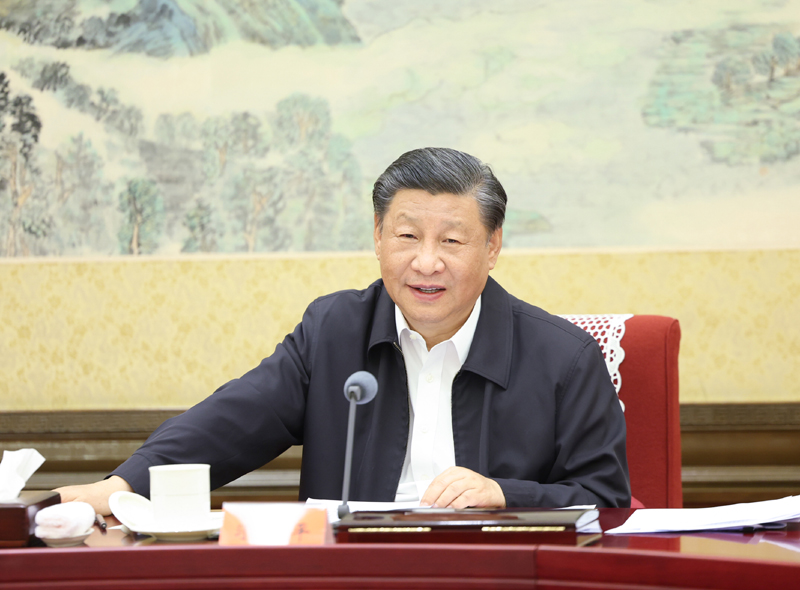 习近平同团中央新一届领导班子成员集体谈话