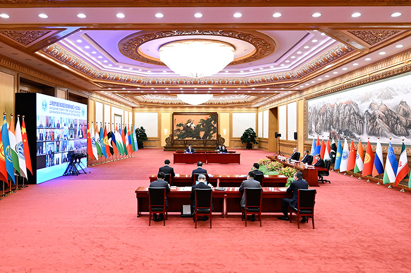 习近平出席上海合作组织成员国元首理事会第二十三次会议并发表重要讲话